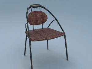 chair9 for cafe 3D Model