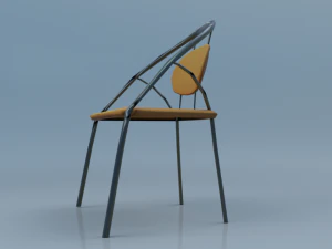 chair9 for cafe 3D Model