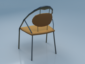 chair9 for cafe 3D Model