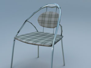 chair9 for cafe 3D Model