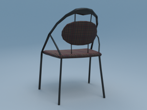 chair9 for cafe 3D Model