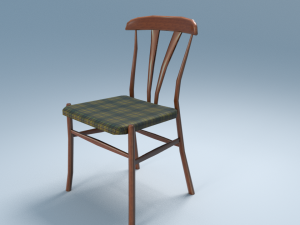 chair10 for cafe 3D मॉडल