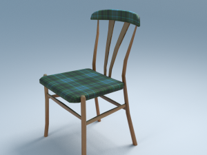 chair10 for cafe 3D मॉडल