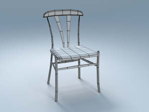 chair10 for cafe 3D मॉडल