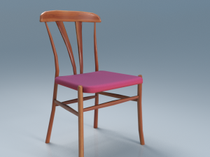 chair10 for cafe 3D मॉडल