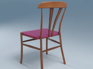 chair10 for cafe 3D Model