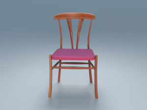 chair10 for cafe 3D मॉडल