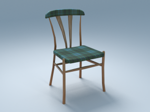 chair10 for cafe 3D मॉडल