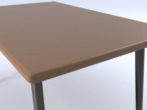 表2咖啡厅 3D 模型