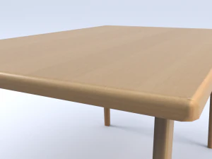 表2咖啡厅 3D 模型