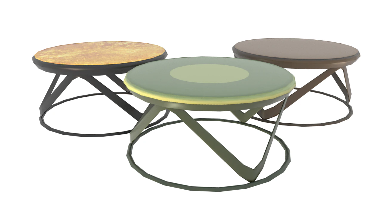 table3forcafe 3D Model .c4d .max .obj .3ds .fbx .stl .blend