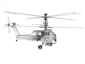 helic&oacute;pteroparajuegos Modelo 3D