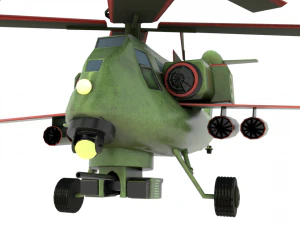 helic&oacute;pteroparajuegos Modelo 3D
