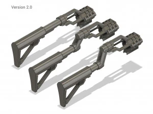 psvr aim controller stock v2 3D Print Model