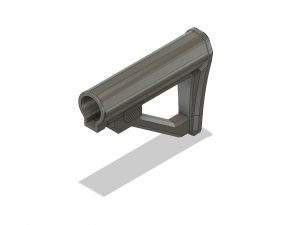 psvr aim controller stock v2 3D प्रिंट मॉडल
