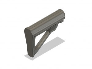 psvr aim controller stock v2 3D प्रिंट मॉडल