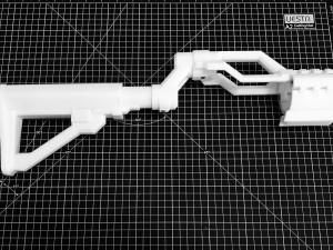 psvr aim controller stock v2 3D प्रिंट मॉडल