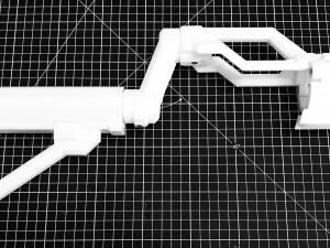 psvr aim controller stock v2 3D प्रिंट मॉडल