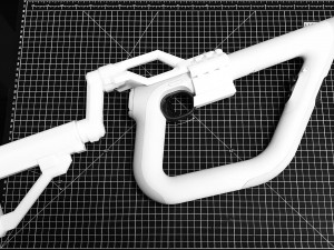 psvr aim controller stock v2 3D प्रिंट मॉडल