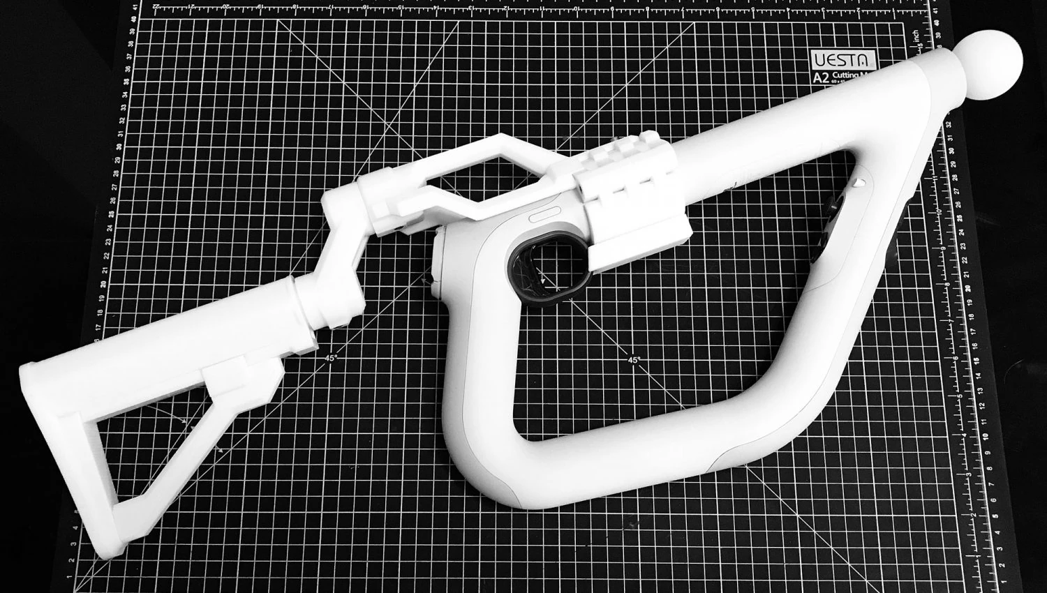 psvr aim controller stock v2 3D Print Model .c4d .max .obj .3ds .fbx .stl .blend