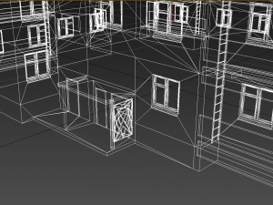 3ds max residential building project 121-60-25 soviet union 3D मॉडल