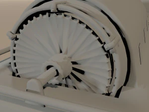 3ds max steam generator from the soviet power plant 3D Model