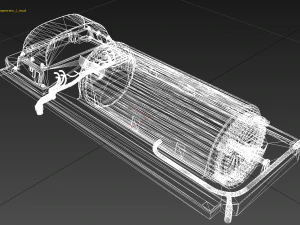 3ds max steam generator from the soviet power plant 3D Model
