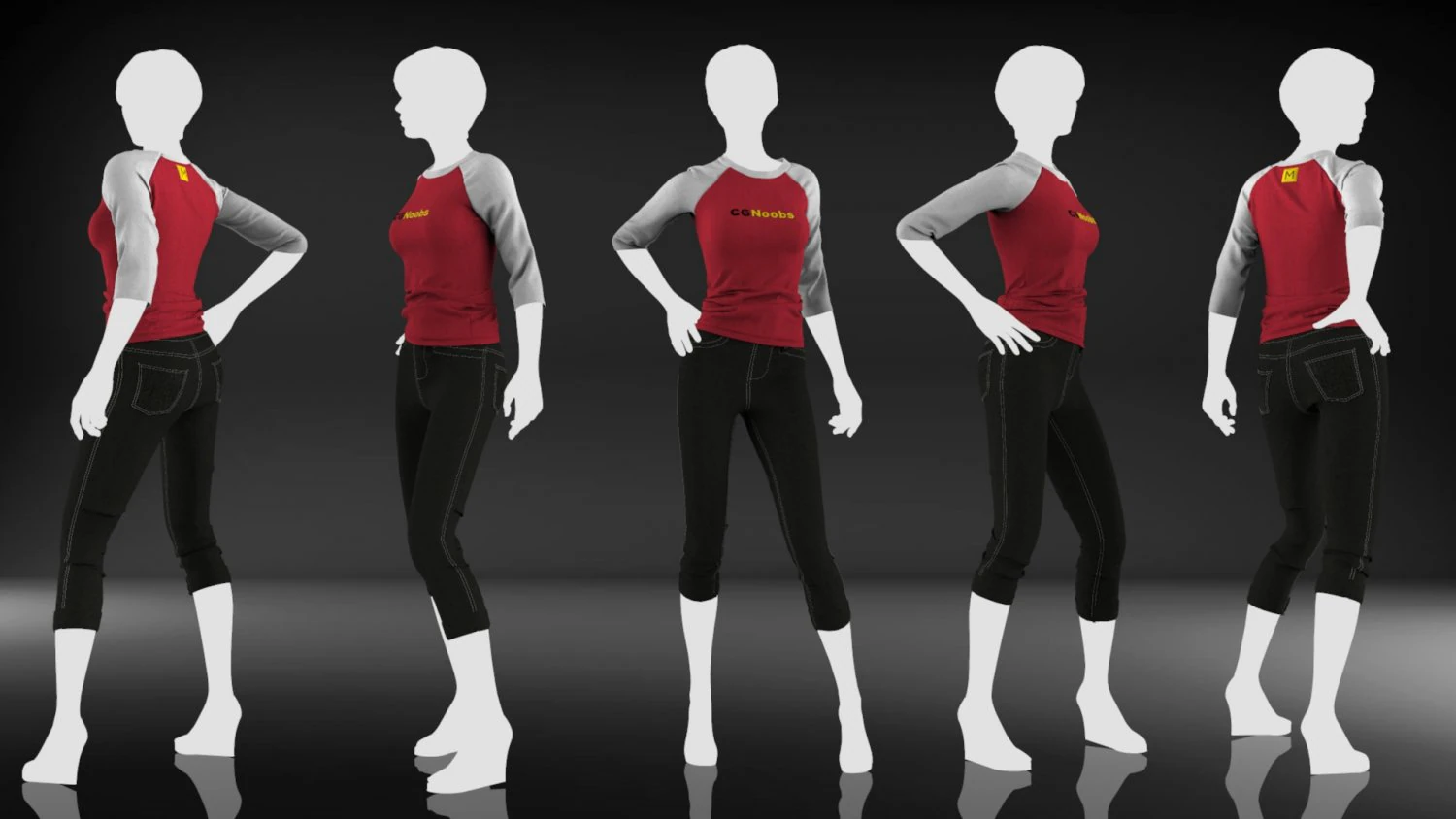 marvelous designer free garment 08 3D Model .c4d .max .obj .3ds .fbx .stl .blend 