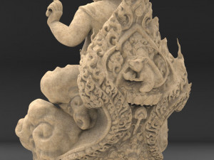 the ganesh posture give money 3d print model Modelo de Impressão 3D