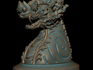 the leo singa - thai pattern 3d printing 3D प्रिंट मॉडल