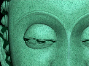 the budda head - thai pattern - 3d print 3D Print Model