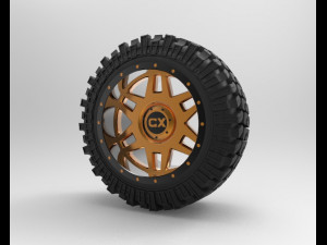 wheel cx 3Dモデル