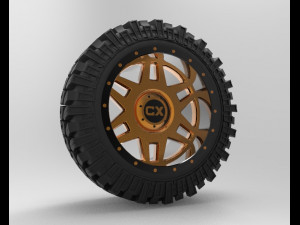 wheel cx 3D Model