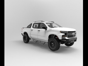 chevy z71 2018 offroad 3Dモデル