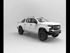 chevy z71 2018 offroad 3D Model