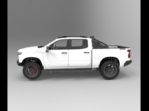 chevy z71 2018 offroad Modelo 3D