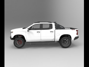 chevy z71 2018 offroad Modelo 3D