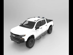 chevy z71 2018 offroad 3D Model