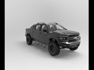 chevy z71 2018 offroad Modelo 3D