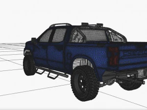 chevy z71 2018 offroad 3D Model