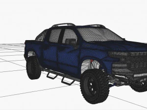 chevy z71 2018 offroad 3D Model