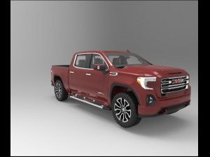 gmc sierra at4 2019 3Dモデル