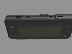 ammo box scifi Model 3D