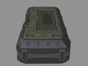 ammo box scifi 3D Model