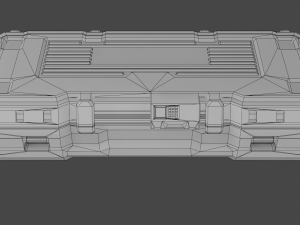ammo box scifi Model 3D