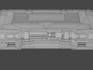 ammo box scifi 3D Model