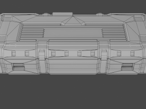 ammo box scifi Model 3D
