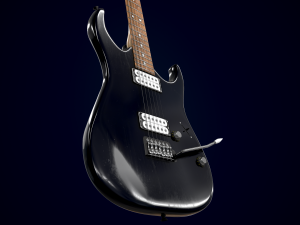 electric guitar homage heg-341 3D Model