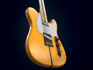 electric guitar homage heg-351 3D Model