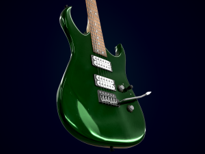 electric guitar homage heg-461 3D Model